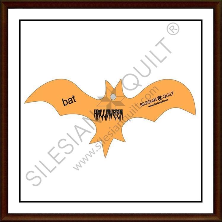 Halloween Bat applique