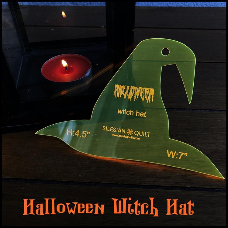 Halloween Witch Hat applique