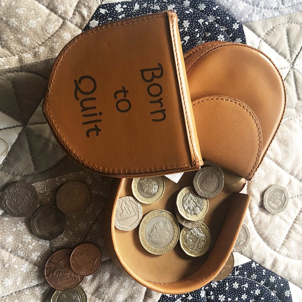 Coin wallet for quilter