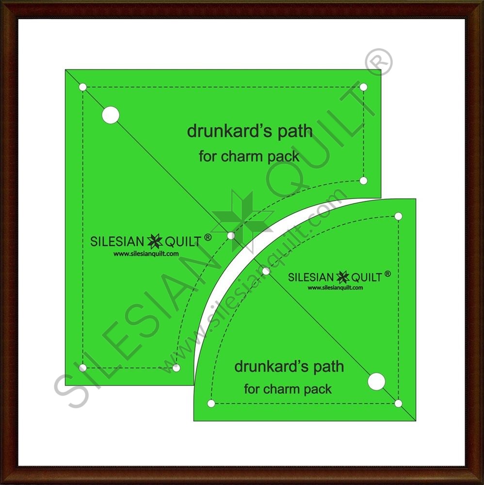Drunkard's Path for Charm Pack