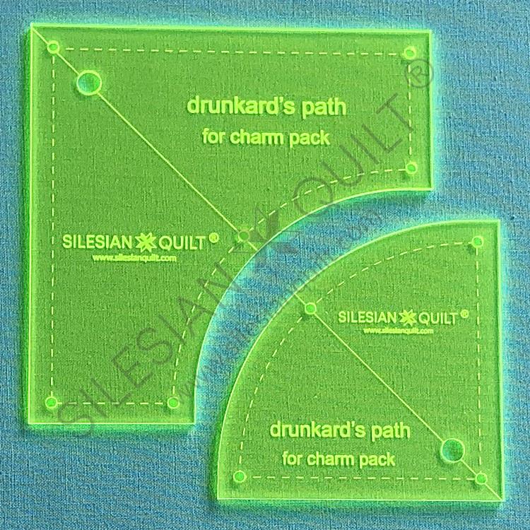 Drunkard's Path for Charm Pack
