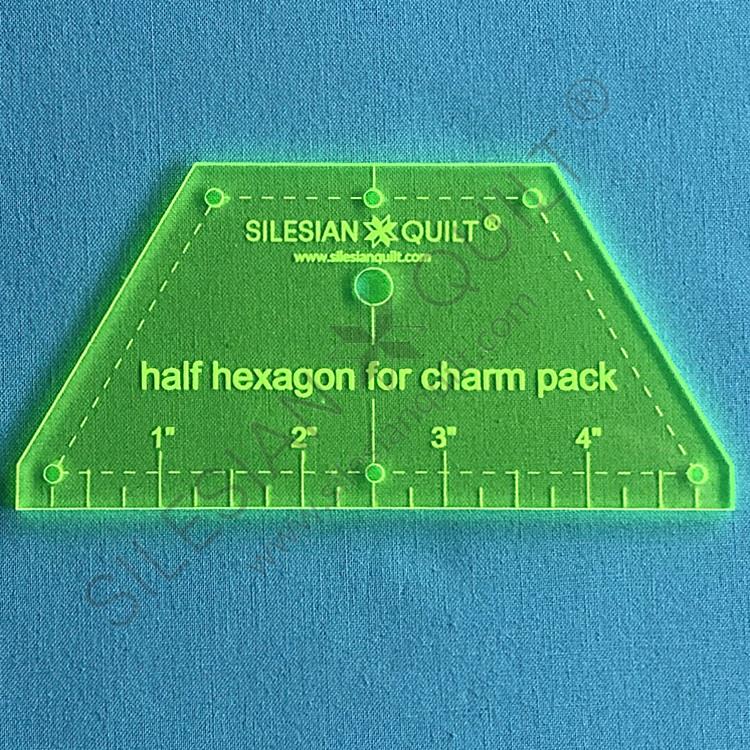 Halfhexagon for Charm Pack
