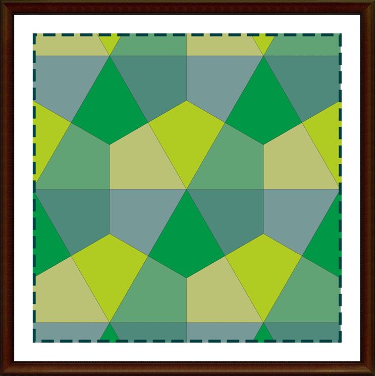 Petal Hexagon for Charm Pack