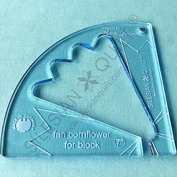 Fan Cornflower 7 inches